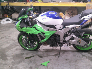 KAWASAKI ZX-6R 636 Accidentée RSV N°22508