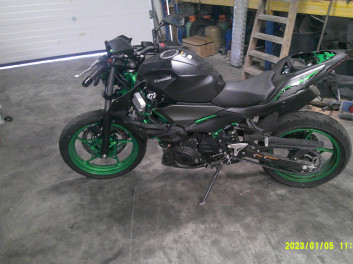 KAWASAKI Z 500 ACCIDENTE RSV N°22248