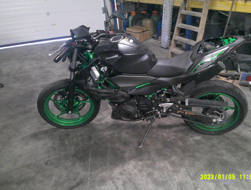 KAWASAKI Z 500 ACCIDENTE RSV N°22248