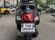 VESPA GTS 125 SUPERTECH NOIR MAT - 1ER MAIN