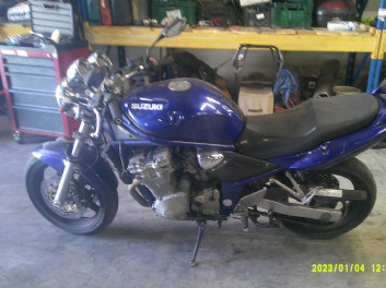 SUZUKI 650 N BANDIT ACCIDENTE RSV N°22203