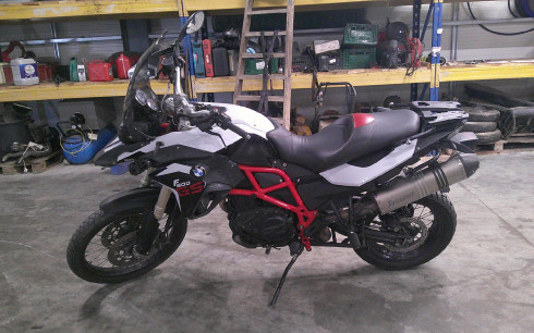 BMW F 800 GS petit choc RIV CG  N°22510