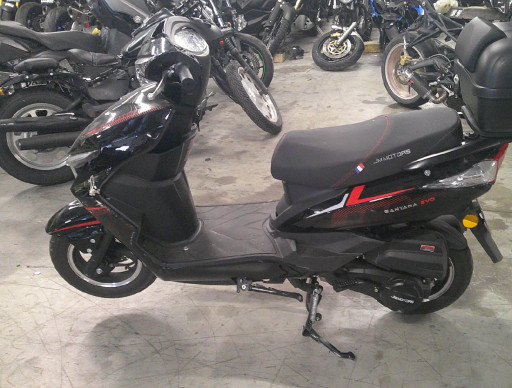 Santana 125  accidenté RSV N°22493