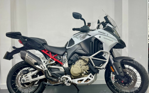 DUCATI MULTISTRADA V4 S Travel-radar SW blanche