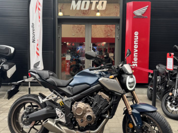 Honda CB650R Bleu Mat Full Bridable A2