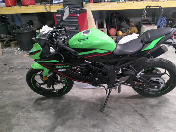 KAWASAKI NINJA 125 ACCIDENTE RSV N°22213