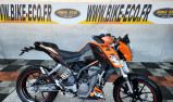 KTM 125 DUKE 2011 POUR EXPORT / PISTE 1590€ HT (61287)