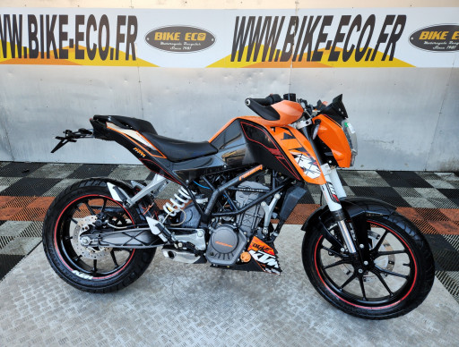 KTM 125 DUKE 2011 POUR EXPORT / PISTE 1590€ HT (61287)
