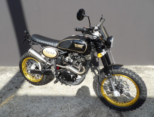 BLUROC MOTORCYCLE HERO 125