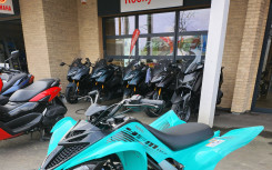 YAMAHA YFM 110 RAPTOR BLEU OU TURQUOISE