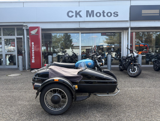 ROYAL ENFIELD INTERCEPTOR SIDE-CAR COLORIS VENTURA BLUE