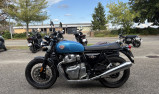 ROYAL ENFIELD INTERCEPTOR SIDE-CAR COLORIS VENTURA BLUE