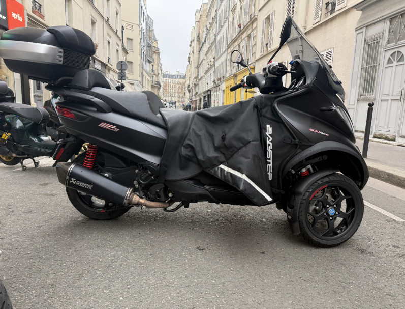 PIAGGIO MP3 500 HPE SPORT ABS ASR GARANTIE 6 MOIS NOIR MAT TRES BON ETAT CRIT