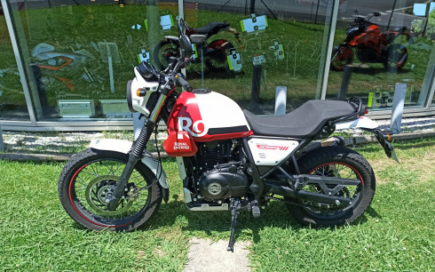 ROYAL ENFIELD HYMALAYAN 411 SCRAM