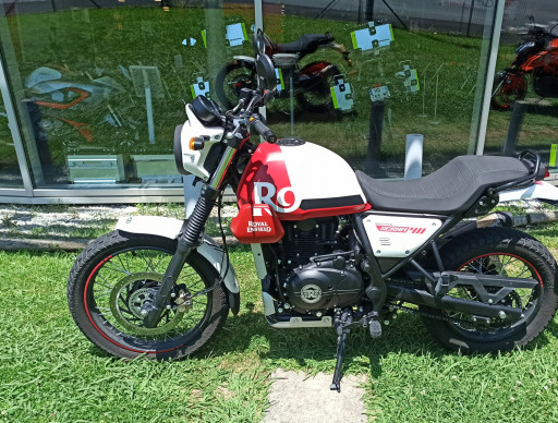 ROYAL ENFIELD HYMALAYAN 411 SCRAM