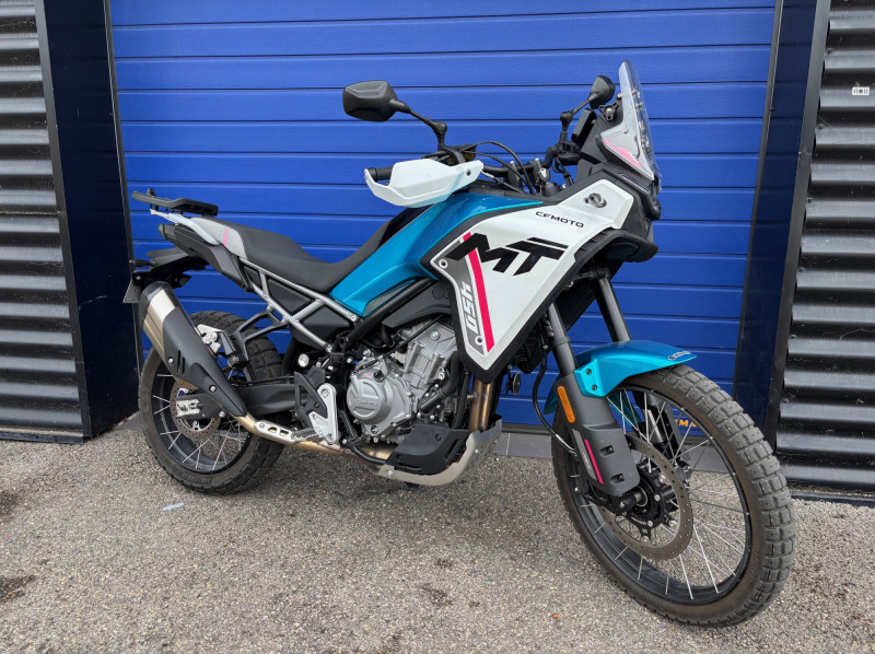 CF MOTO MT 450 AVEC T BOX ET GARDE BOUE BAS