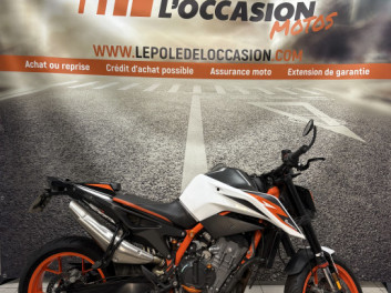 KTM 890 Duke R Blanche et Orange