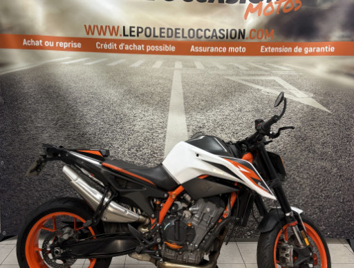 KTM 890 Duke R Blanche et Orange
