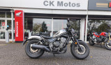 HONDA CMX 500 REBEL FINITION S COLORIS GRIS ARGENT