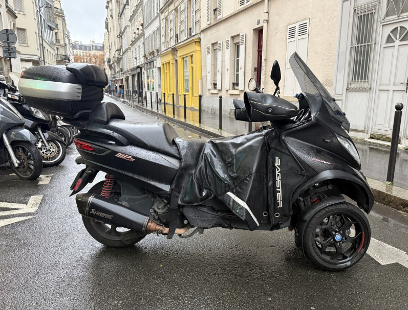 PIAGGIO MP3 500 HPE SPORT ADVANCED ABS ASR GARANTIE 12 MOIS NOIR MAT TRES BON ETAT CRIT