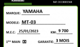 YAMAHA MT03