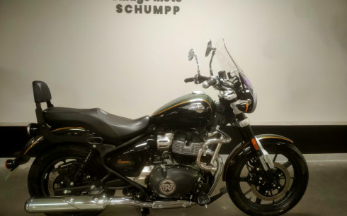 ROYAL ENFIELD SUPER METEOR 650 INTERSTELLAR  / COMME NEUVE / 260Km