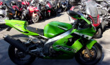 KAWASAKI ZX-9R accidentée RSV N°16532