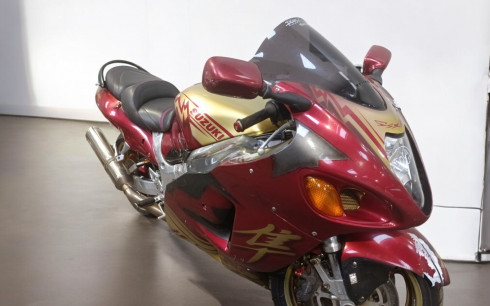 SUZUKI GSX 1300 R ACCIDENTE RSV 