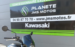 KAWASAKI Z650 RS 260 KMS VALISES SOUPLE +TETE DE FOUCHE