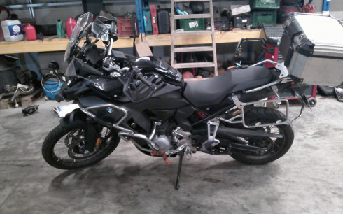 BMW F 850 GS ADV PETIT CHOC CARTE GRISE/RIV N°22347