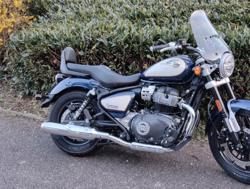 ROYAL ENFIELD SUPERMETEOR 650 CELESTIAL BLUE MOTORS 54