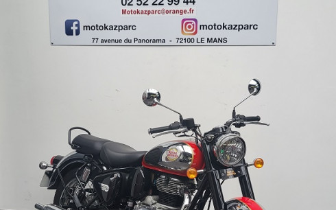 ROYAL ENFIELD CLASSIC 350 CHROME BI COLOR REVISE ET GARANTIE