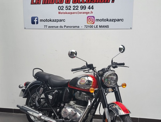 ROYAL ENFIELD CLASSIC 350 CHROME BI COLOR REVISE ET GARANTIE
