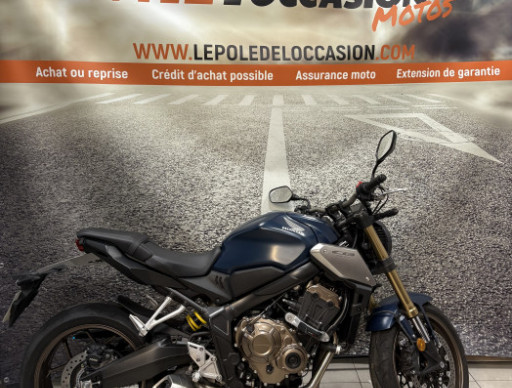 HONDA CB 650R bleu