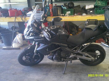 KAWASAKI VERSYS 650 PETIT CHOC CARTE GRISE/RIV N°22204