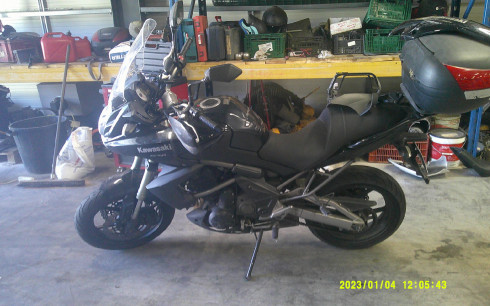KAWASAKI VERSYS 650 PETIT CHOC CARTE GRISE/RIV N°22204