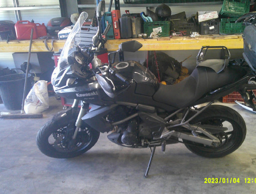 KAWASAKI VERSYS 650 PETIT CHOC CARTE GRISE/RIV N°22204