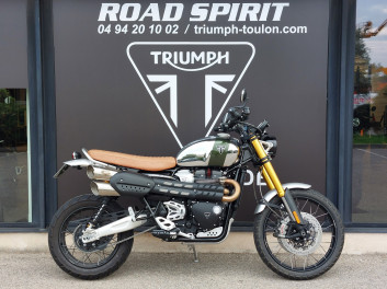 TRIUMPH SCRAMBLER 1200 XE CHROME EDITION + OPTIONS