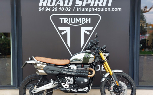 TRIUMPH SCRAMBLER 1200 XE CHROME EDITION + OPTIONS
