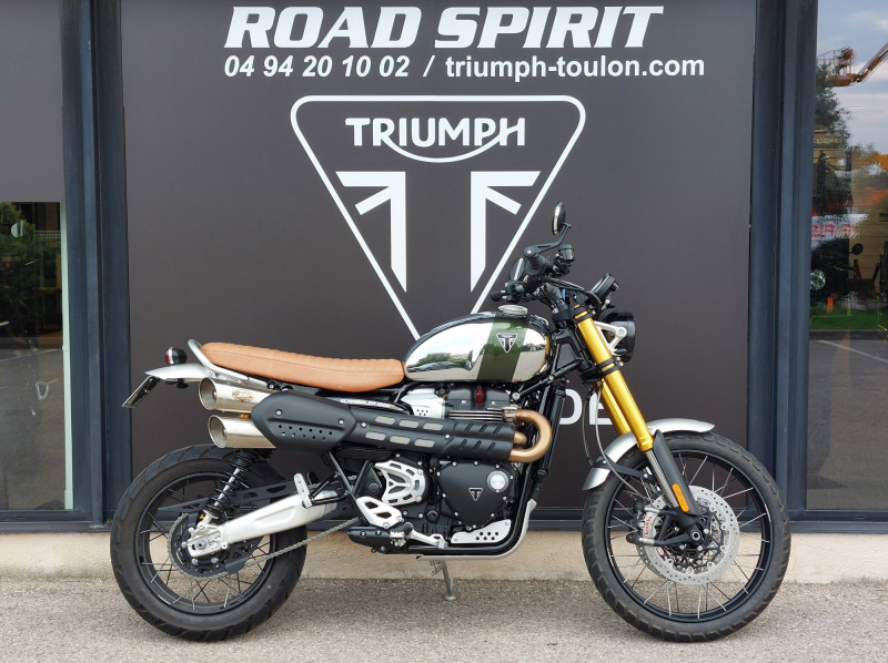 TRIUMPH SCRAMBLER 1200 XE CHROME EDITION + OPTIONS