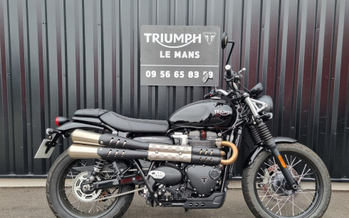 TRIUMPH SCRAMBLER 900 BRIDEE A2