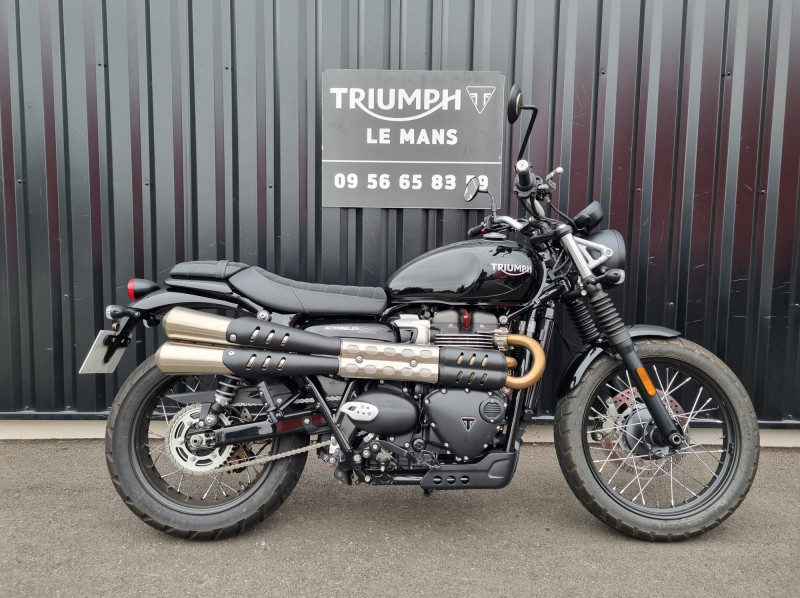 TRIUMPH SCRAMBLER 900 BRIDEE A2
