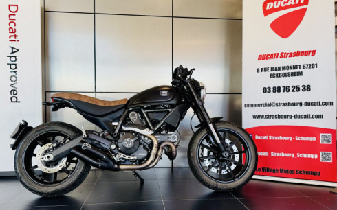 DUCATI SCRAMBLER 800 FULL THROTTLE DARK STEALTH