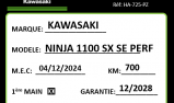 KAWASAKI NINJA 1100 SX SE PERFORMANCE