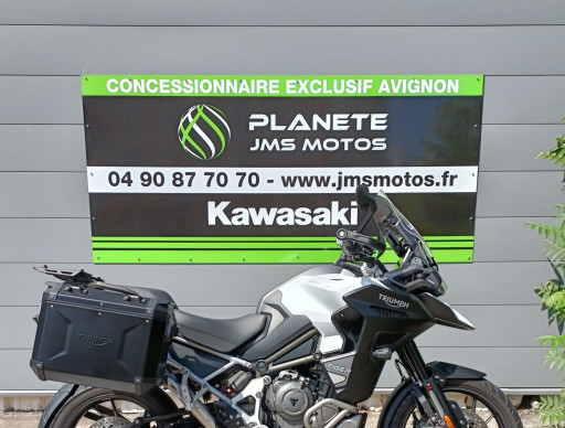 TRIUMPH TIGER 1200 GT EXPLORER 1ER MAIN POT AKRAPOVIC