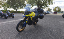 SUZUKI DL 800 DE V-STROM ABSCOLORIS JAUNE / BLEU