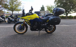 SUZUKI DL 800 DE V-STROM ABSCOLORIS JAUNE / BLEU