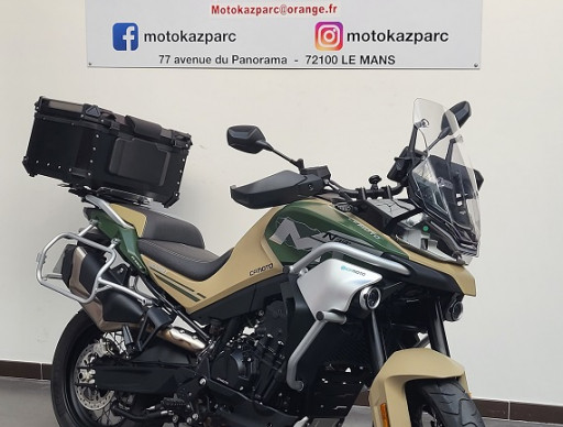 CF MOTO 800 MT TOURING DESERT + TOP CASE GARANTIE 12 MOIS