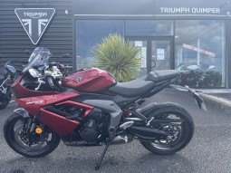 TRIUMPH DAYTONA 660 BRIDEE A2 + PROTECTIONS MOTEUR
