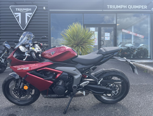 TRIUMPH DAYTONA 660 BRIDEE A2 + PROTECTIONS MOTEUR